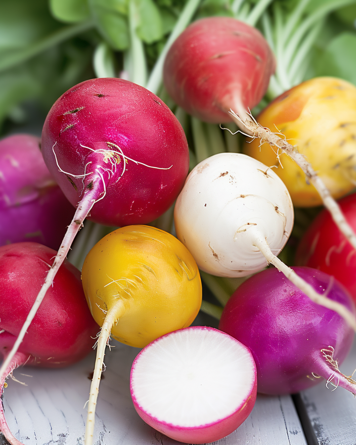 Żerriegħa tar-Ravanell Tond Imħallat (Raphanus sativus) – ħaxix annwali