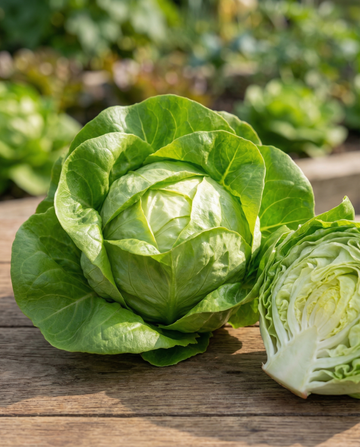 Sallat Zwart Duits (Lactuca sativa) – ettåriga grönsaksfrön från SeedsChoice