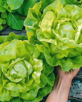 Graines de laitue Appia Lactuca Sativa variété de laitue beurre annuelle