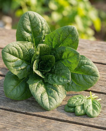 Spinat Viroflex Giant White (Spinacia oleracea) – frø til enårig grøntsag fra SeedsChoice