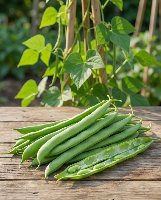 Haricot grimpant Raadsheer (Phaseolus vulgaris) – graines de plante grimpante annuelle par SeedsChoice