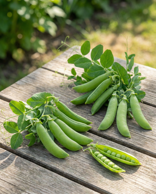 Piżelli tal-Zokkor De Grace (Pisum sativum) – żrieragħ tal-ħxejjex annwali minn SeedsChoice