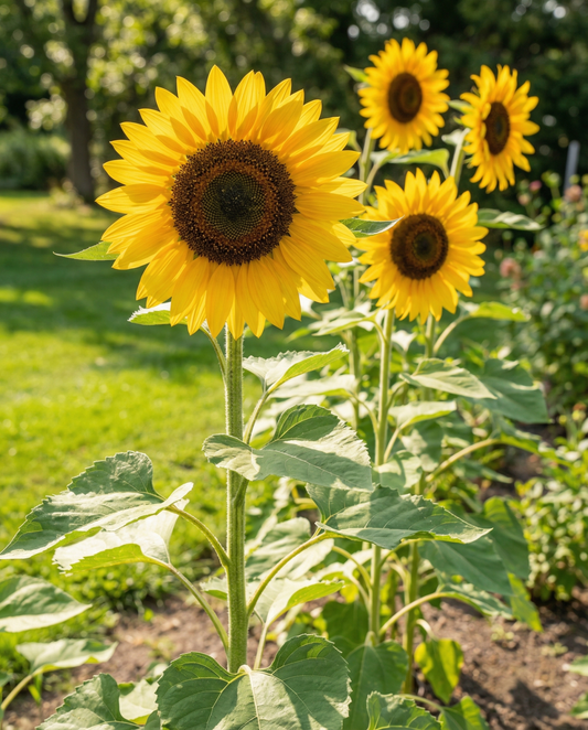 Tournesol géant Giganteus (Helianthus annuus) – graines de fleur annuelle de SeedsChoice