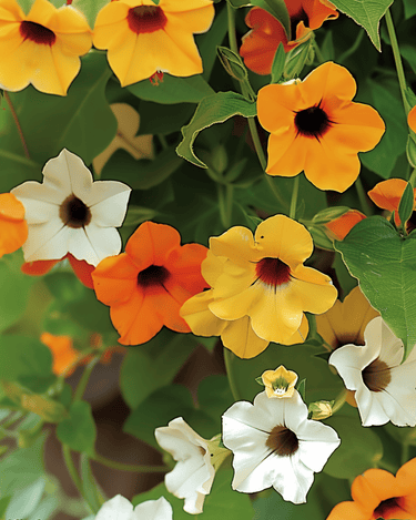 Schwarzäugige Susanne Samen (Thunbergia alata) – einjährige Mischung