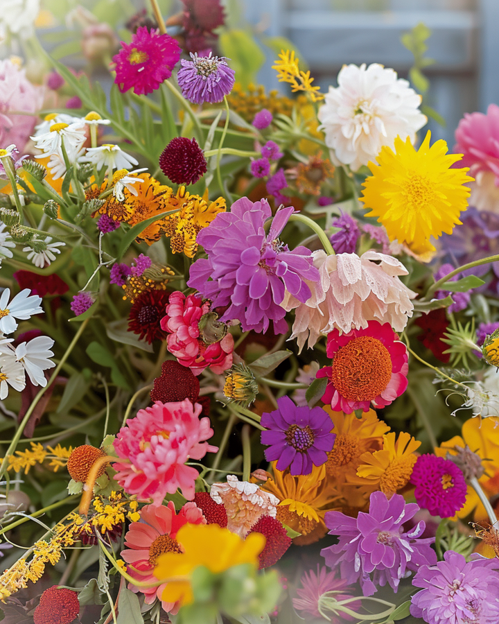 Everlasting Mix For Dried Bouquets Colourful Samen – einjährige Blume