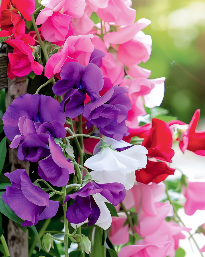 Graines de Sweet Pea Royal Family Mix (Lathyrus odoratus) – fleur annuelle