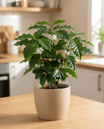 Semi di caffè arabico da interno (Coffea arabica) – pianta perenne da appartamento