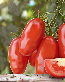 Semillas de tomate Super Roma Solanum Lycopersicum variedad anual