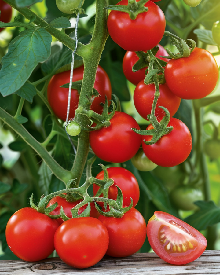 Cherrytomatfrø Gardener's Delight (Solanum lycopersicum) – enårig grøntsag
