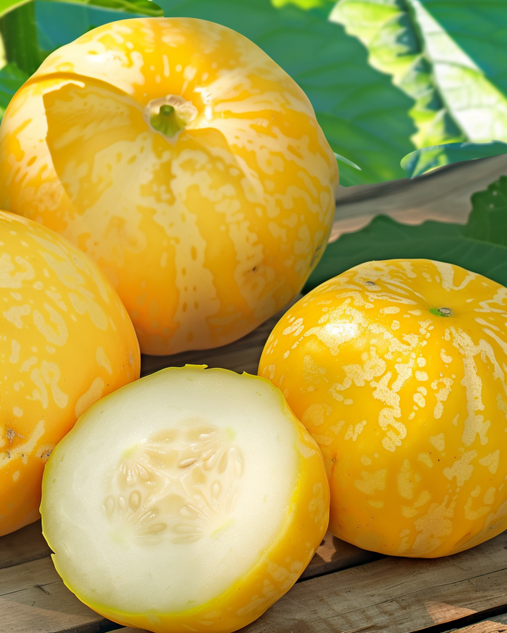 Agurkefrø Lemon Apple (Cucumis sativus) – ettårig grøntsag