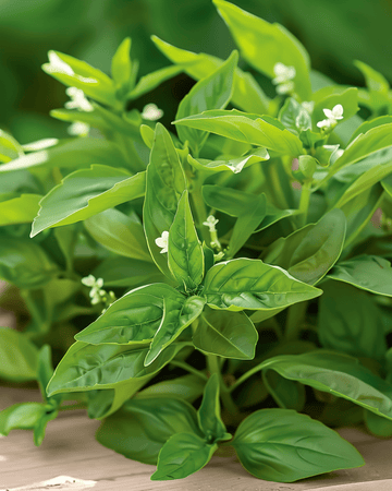 Citronbasilikumfrø Citrus Aroma (Ocimum basilicum) – etårig urt