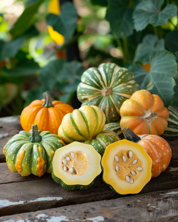 Żrieragħ Patisson Colour Scallopini (Cucurbita pepo) – taħlita annwali