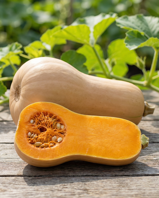 Kürbis Waltham Butternut (Cucurbita moschata) – einjährige Gemüsesamen von SeedsChoice