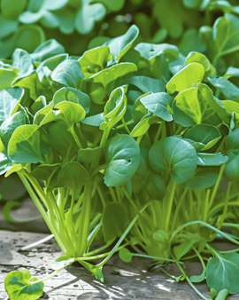 Tatsoi frø Brassica Rapa Microgreens Etårig