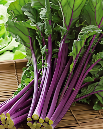 Hon Tsai Tai Purple Stems seeds (Brassica rapa) – annual