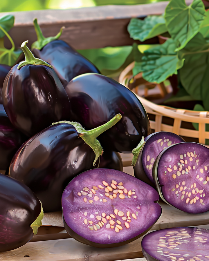 Mini Eggplant Patio Baby F1 seeds (Solanum melongena) – annual vegetable