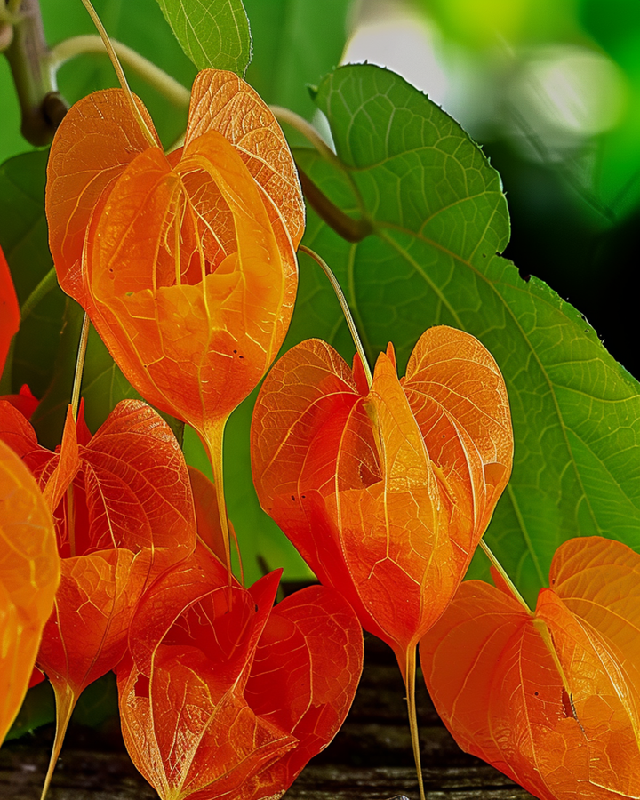 Sementes de lanternas chinesas (Physalis franchetii) – flor perene