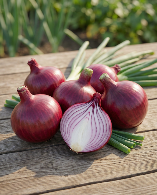 Cipolla Red Cipolla Genova Early (Allium cepa) – semi di ortaggi da SeedsChoice