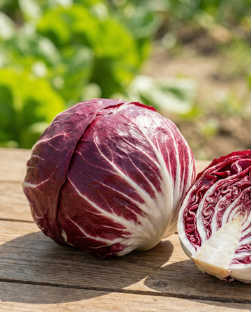 Radicchio Palla Rossa Precoce hâtif (Cichorium intybus) – graines de légumes de SeedsChoice