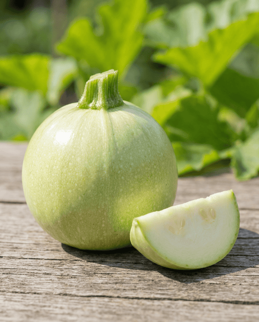 Courgette Tondo Nizza (Cucurbita pepo) – annual vegetable seeds from SeedsChoice