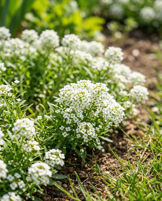 Alyssum Snowcloth (Lobularia maritima) – annual seeds from SeedsChoice