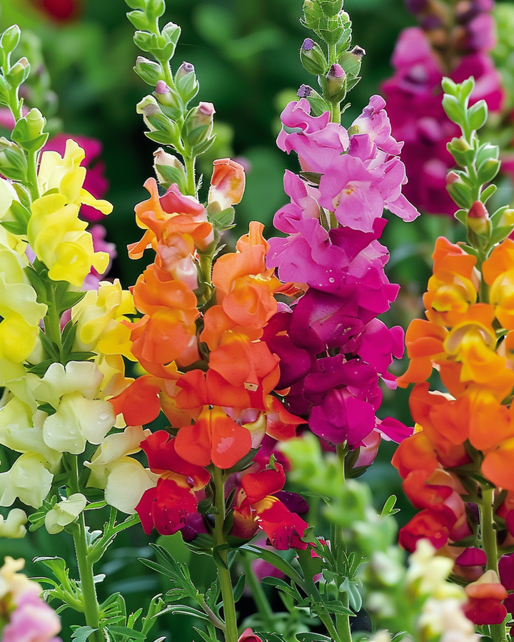 Leeuwenbek Mixed Semi Tall zaden (Antirrhinum majus) – eenjarige mix