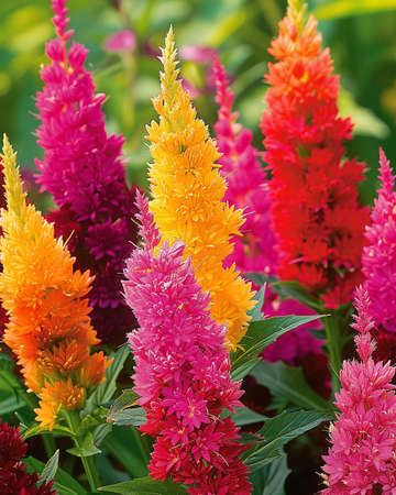 Semillas Mix Plumosa Cut (Celosia argentea) – flor anual