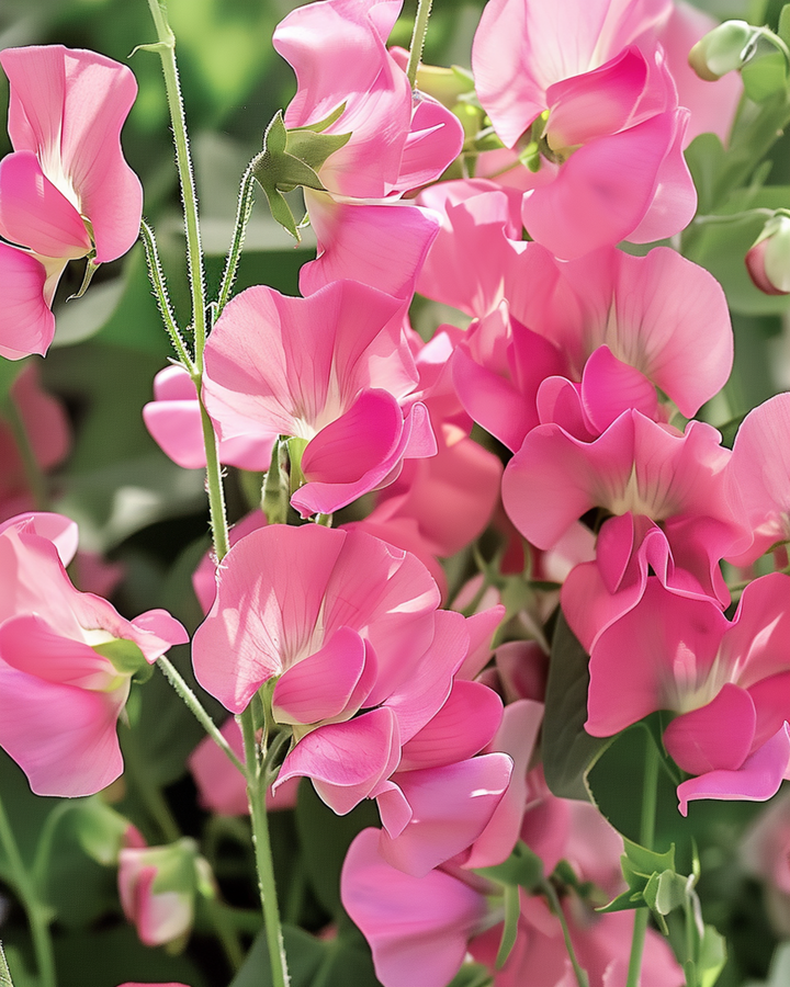 Graines de Sweet Pea Royal Family Pink (Lathyrus odoratus) – fleur annuelle