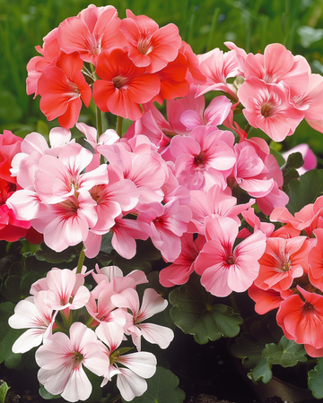 Geranium Magic Beauty F1 frø (Pelargonium zonale) – etårig blanding