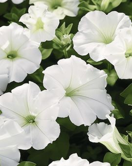 Żrieragħ Petunia Snowball Petunia Hybrida Annwali