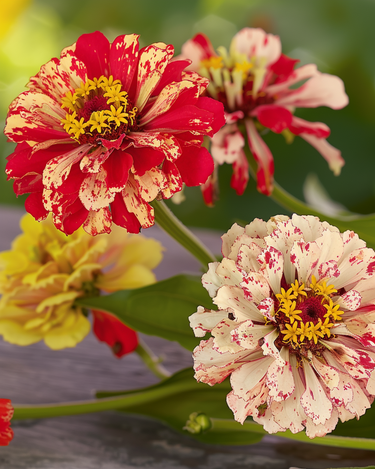 Sjeme Peppermint Stick (Zinnia elegans) – jednogodišnja biljka