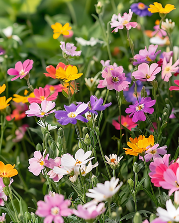 Japanese Carpet Mix 15 til 45 cm frø – etårig blomst