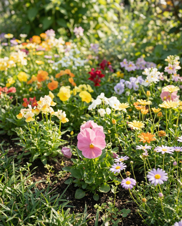 Japanese Carpet Mix 15 til 45 cm – etårige blomsterfrø fra SeedsChoice