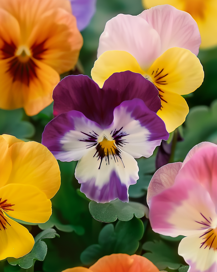 Semi di viola del pensiero Trimardeau Mixed (Viola wittrockiana) – fiore biennale