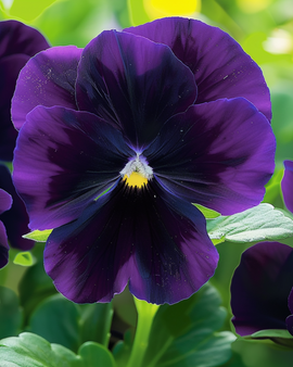 Stedmoderblomst frø Swiss Giants Berna Viola Wittrockiana toårig