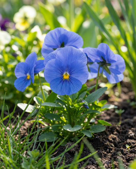 Viola del pensiero Celestial (Viola wittrockiana) – semi di fiore biennale da SeedsChoice