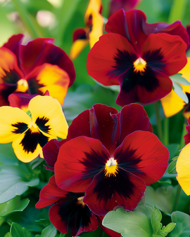 Stedmoderblomst Red Wing frø Viola wittrockiana toårig
