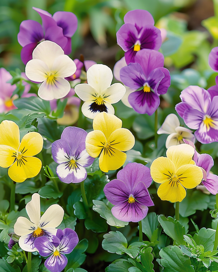 Bambini Mixed seeds (Viola cornuta) – biennial flower