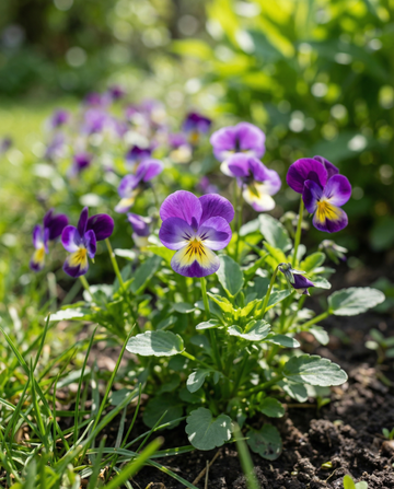 Johnny Jump Up (Viola cornuta) – semi di fiore biennale da SeedsChoice