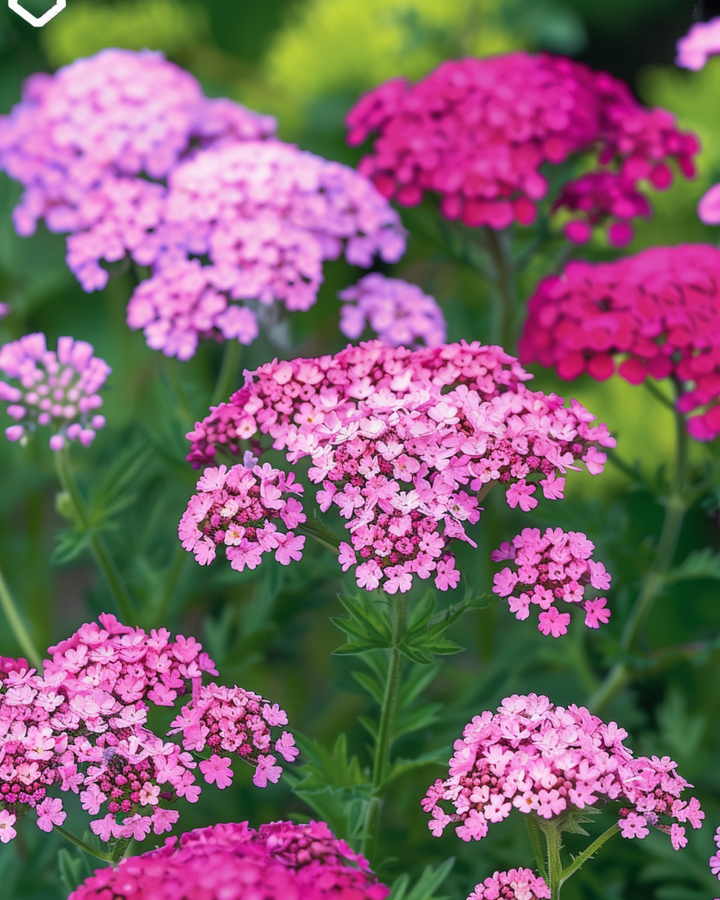 Żrieragħ Yarrow Cerise Queen (Achillea millefolium) – perenni