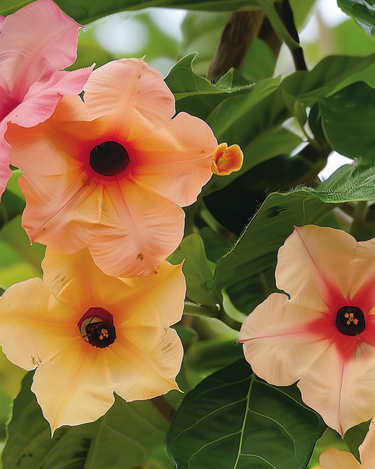 Graines de Black Eyed Susan African Sunset (Thunbergia alata) – mélange vivace