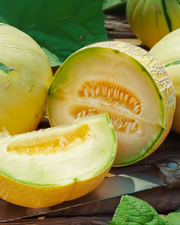 Melone Ogen Samen (Cucumis melo) – einjähriges Gemüse