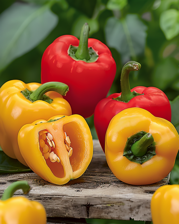 Minipaprikansiemenet Tinkerbell F1 Mix (Capsicum annuum) – yksivuotinen vihannes