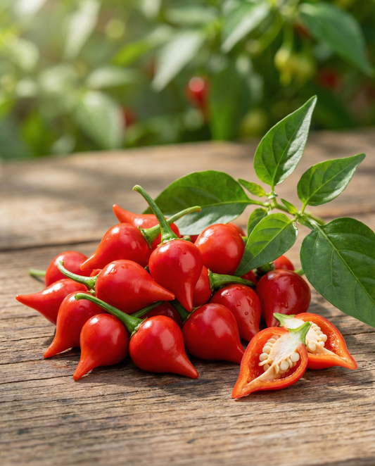 Bżar Biquinho (Capsicum chinense) – żerriegħa annwali tal-ħaxix minn SeedsChoice