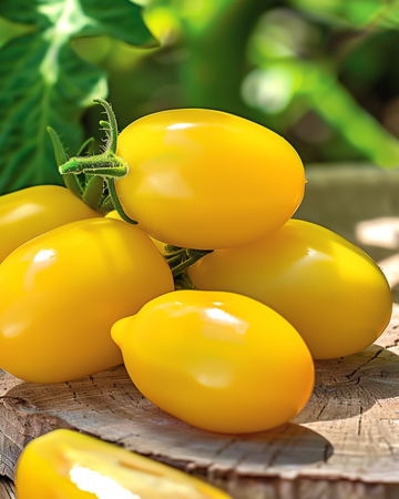 Graines de tomate snack Dattolime F1 Yellow (Solanum lycopersicum) – légume annuel