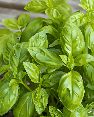 Sweet Basil Large Leaved frø (Ocimum basilicum) – etårig urt