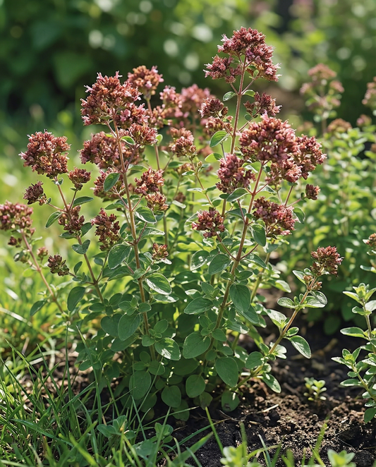 Oregano Rose Flowering (Origanum vulgare) – flerårige urtfrø fra SeedsChoice
