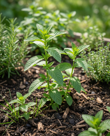 Pebermynteurtete-frø (Mentha piperita) – flerårig urt