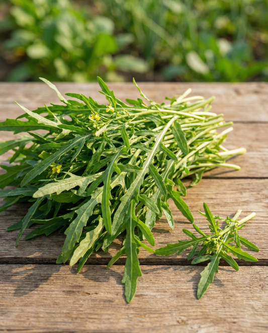 Roquette sauvage feuille verte (Diplotaxis tenuifolia) – graines de légumes vivaces de SeedsChoice
