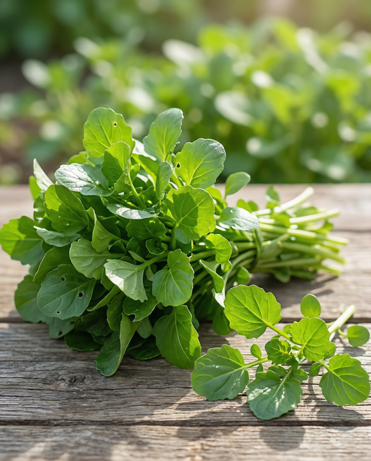 Upland Cress (Barbarea verna) – frø til flerårig grøntsag fra SeedsChoice